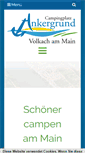 Mobile Screenshot of campingplatz-ankergrund.de
