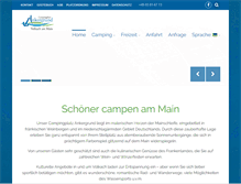 Tablet Screenshot of campingplatz-ankergrund.de